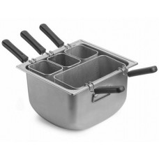 Кастрюля для пасты 38х35см h23,7см, с 4-мя корзинами и крышкой, серия Tender